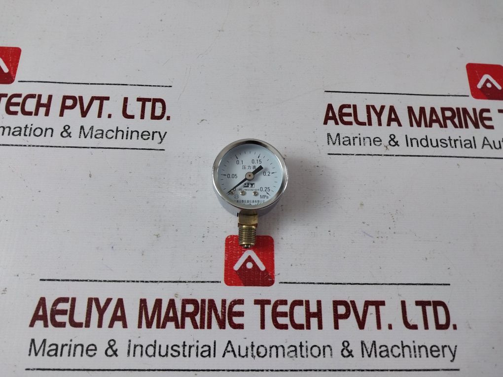 Shanghai 02260160 Pressure Gauge 0 To 0.25 Mpa