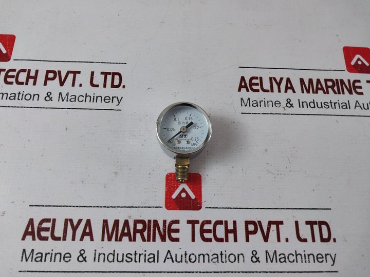 Shanghai 02260160 Pressure Gauge 0 To 0.25 Mpa