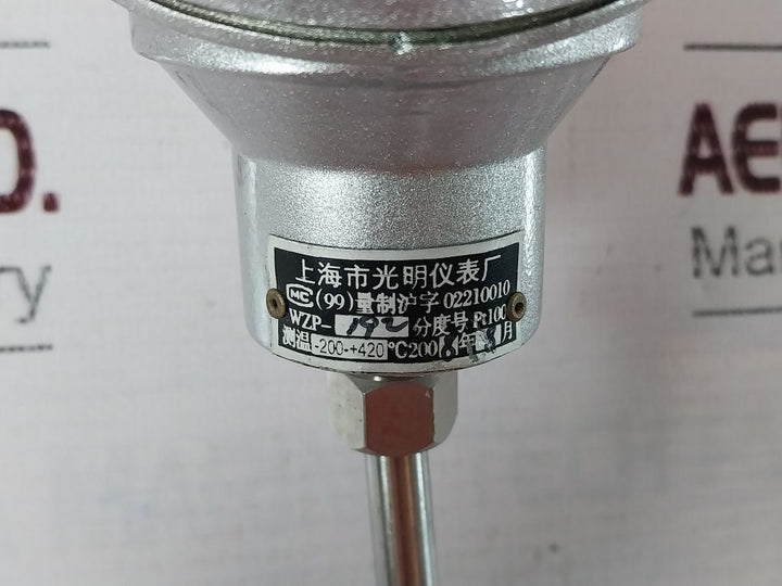 Shanghai Wzp-192 Thermal Resistance Temperature Sensor Pt100