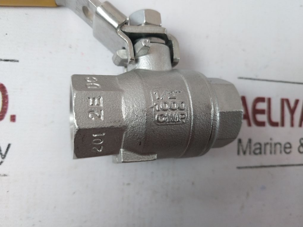 Sharpe Cf8M Threaded Lockable Ball Valve