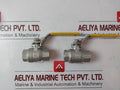 Sharpe Cf8M Threaded Lockable Ball Valve