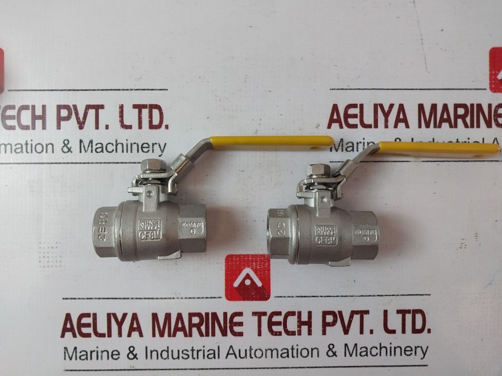 Sharpe Cf8M Threaded Lockable Ball Valve