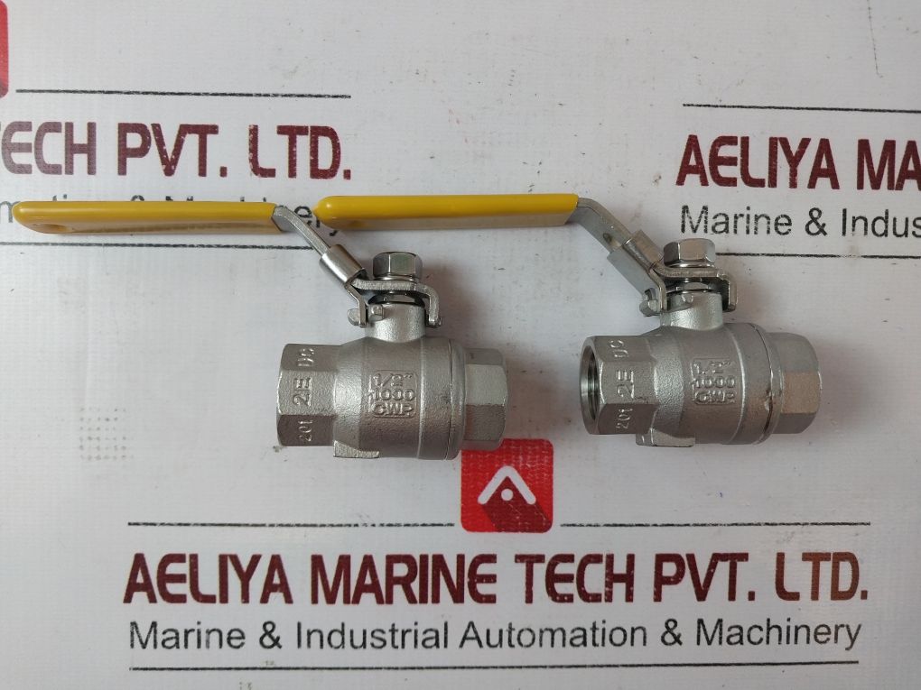 Sharpe Cf8M Threaded Lockable Ball Valve