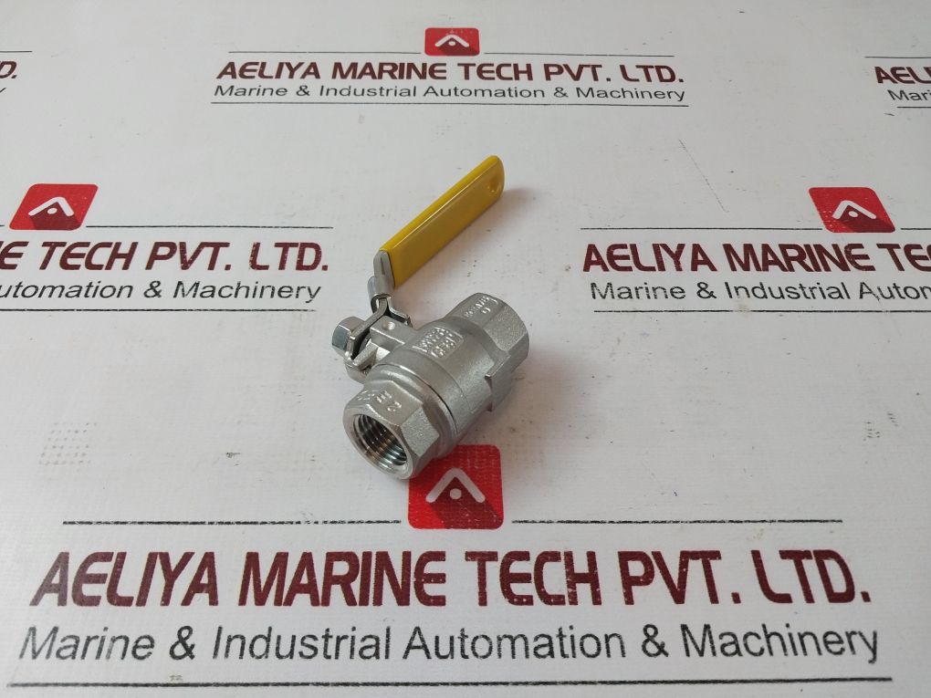 Sharpe Cf8M Threaded Lockable Ball Valve