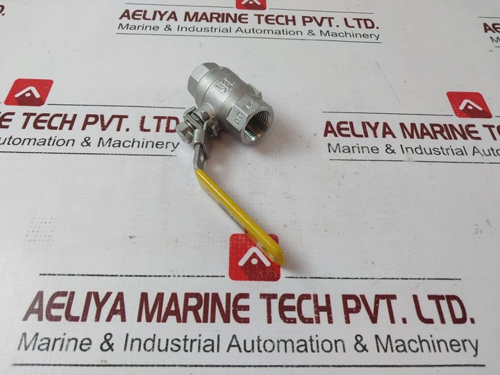 Sharpe Cf8M Threaded Lockable Ball Valve