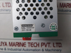 Shavison G31-120-48 Power Supply 48Vdc