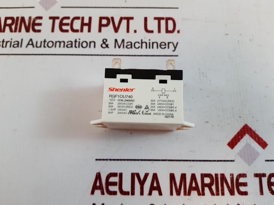 Shenler Rgf1Ou740 Power Relay 240Vac