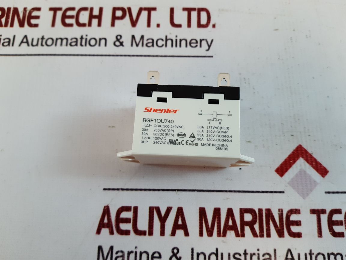 Shenler Rgf1Ou740 Power Relay 200-240Vac