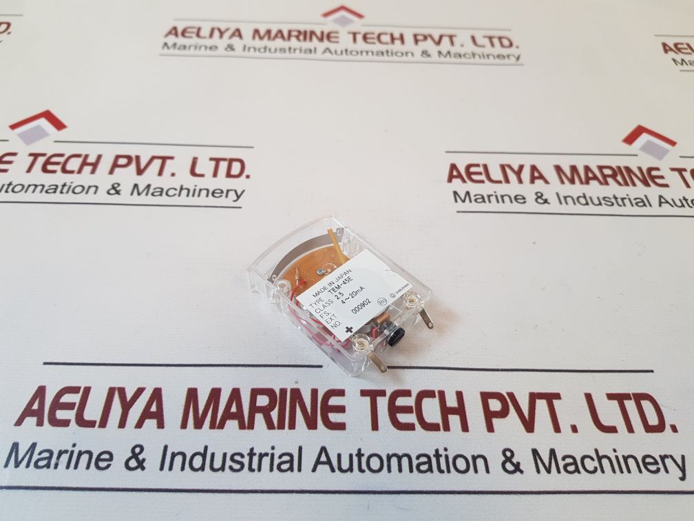 Shibukawa Tem-45E Output Panel Meter