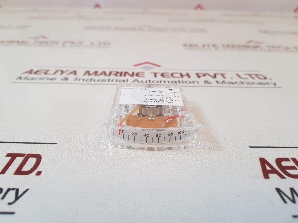 Shibukawa Tem-45E Output Panel Meter
