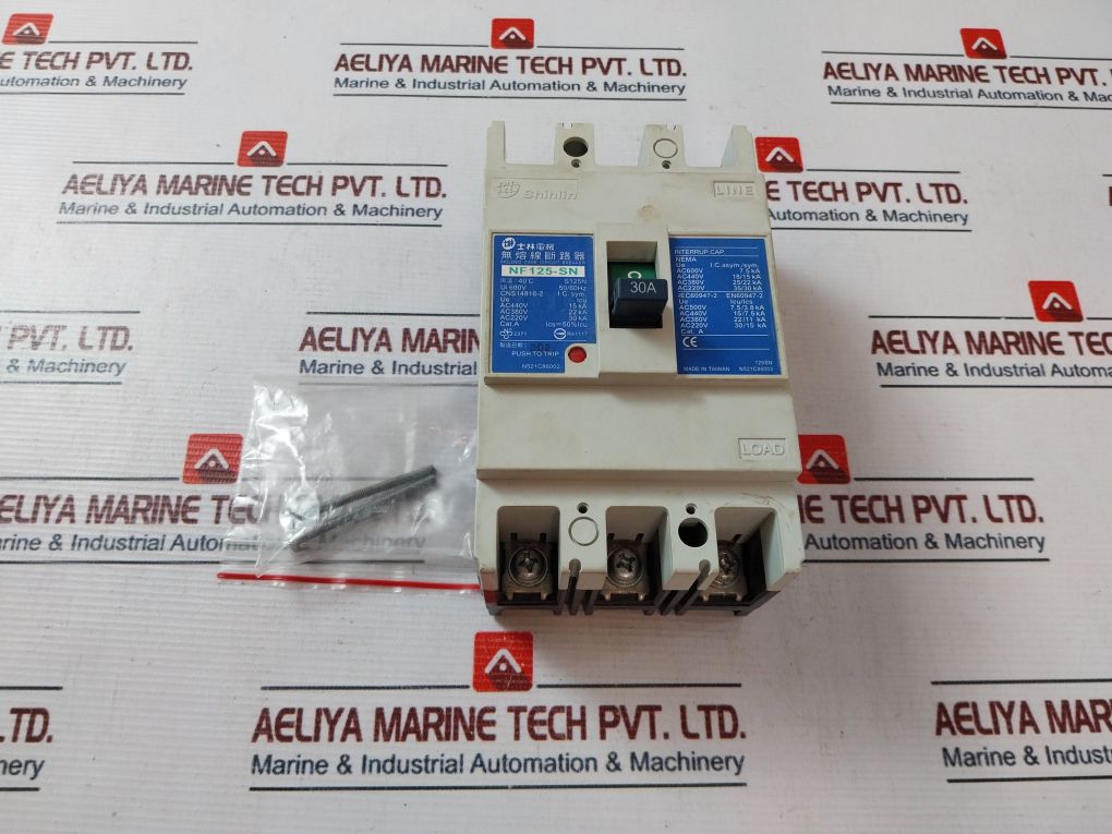 Shihlin Electric Nf125-sn Molded Case Circuit Breaker 690V 50/60Hz
