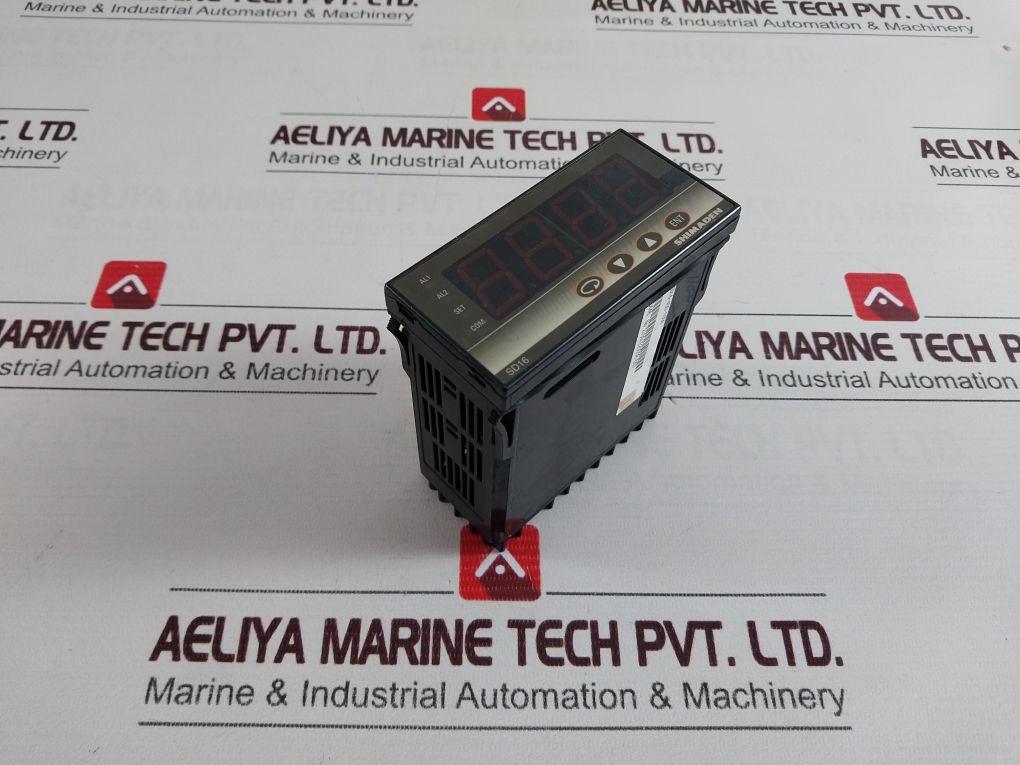Shimaden Sd16-490-1000 Digital Temperature Indicator 100-240 Vac 50/60 Hz