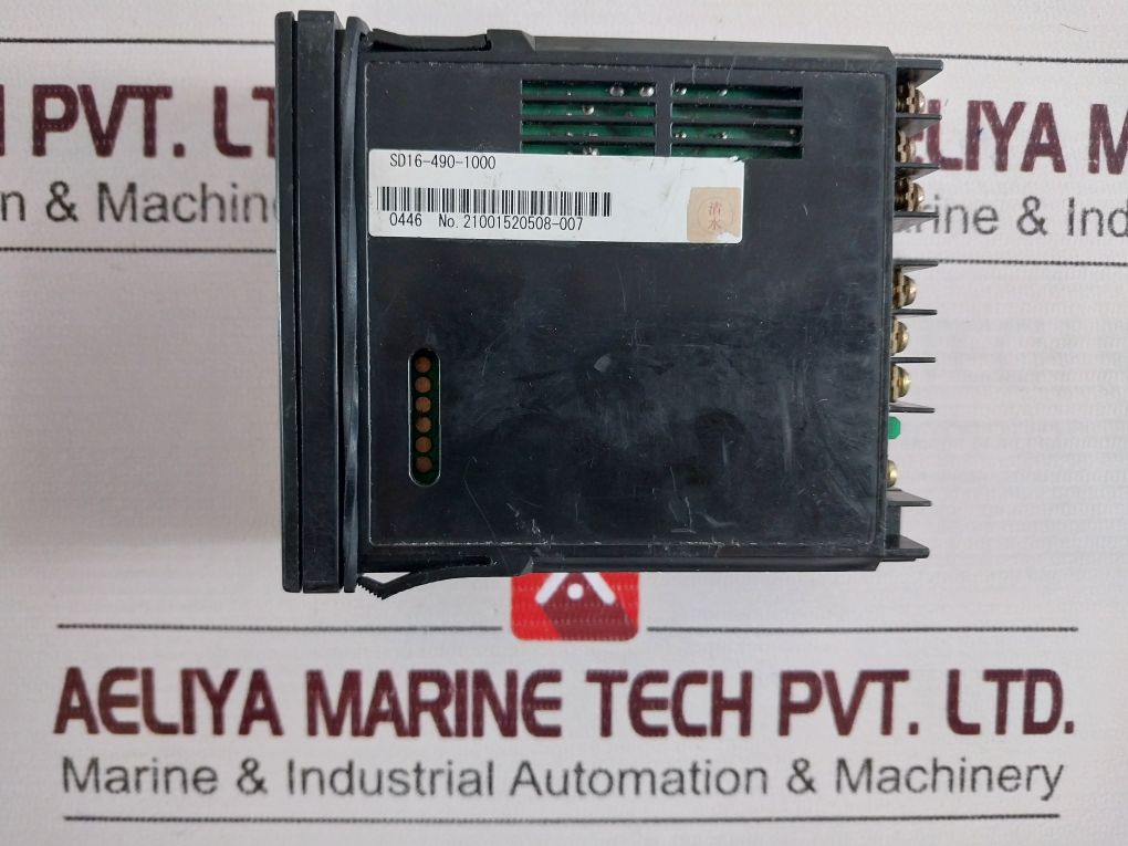 Shimaden Sd16-490-1000 Digital Temperature Indicator 100-240 Vac 50/60 Hz