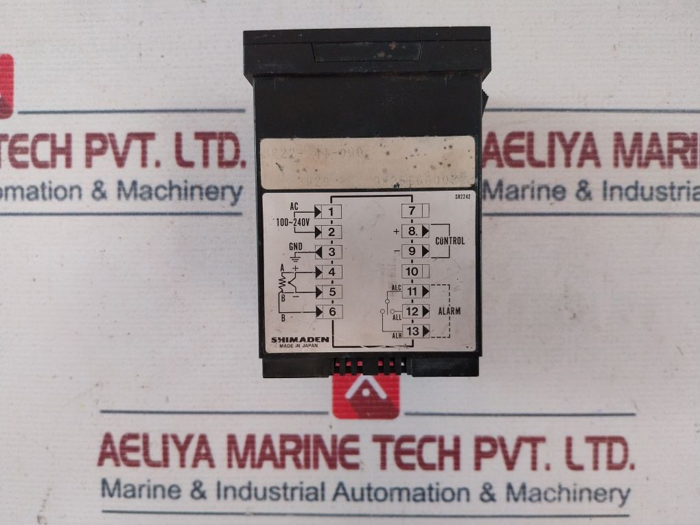 Shimaden Sr2201-21 Digital Temperature Controller