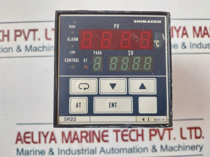Shimaden Sr2201-21B Digital Temperature Controller Sr22-4I-000