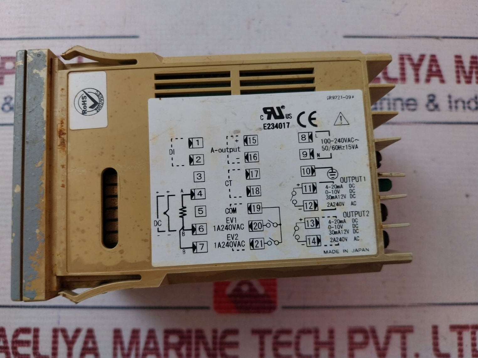 Shimaden Sr92-8Y-n-90-1000 Temperature Controller 100-240Vac~