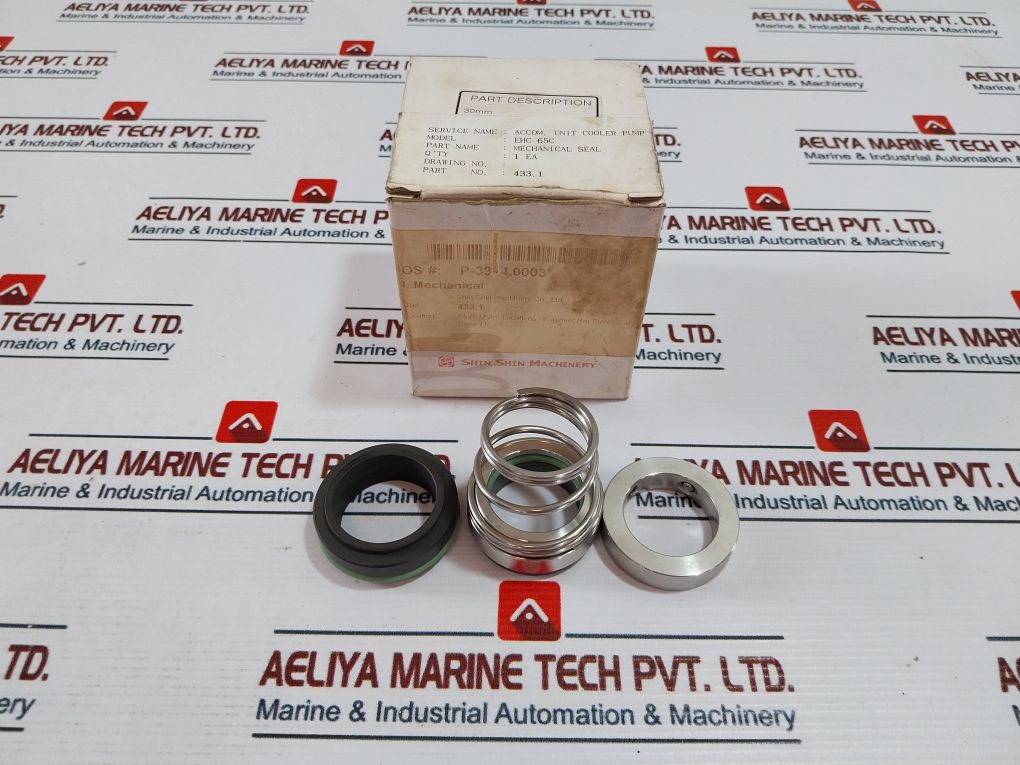 Shin Shin Machinery Ehc 65C Seal Mechanical 30Mm