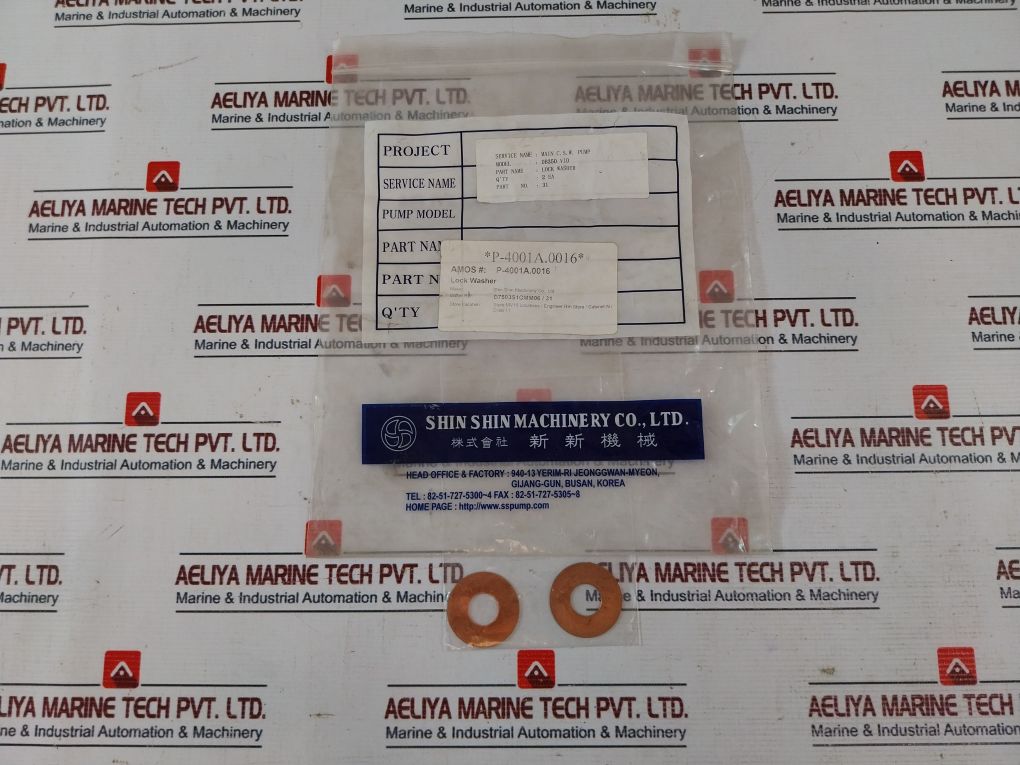 Shin Shin Machinery Stud Tensioner Seal Kit Db350 Vid