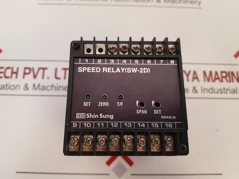 Shin Sung Sw-2D Speed Relay Sn442A Dc 24V