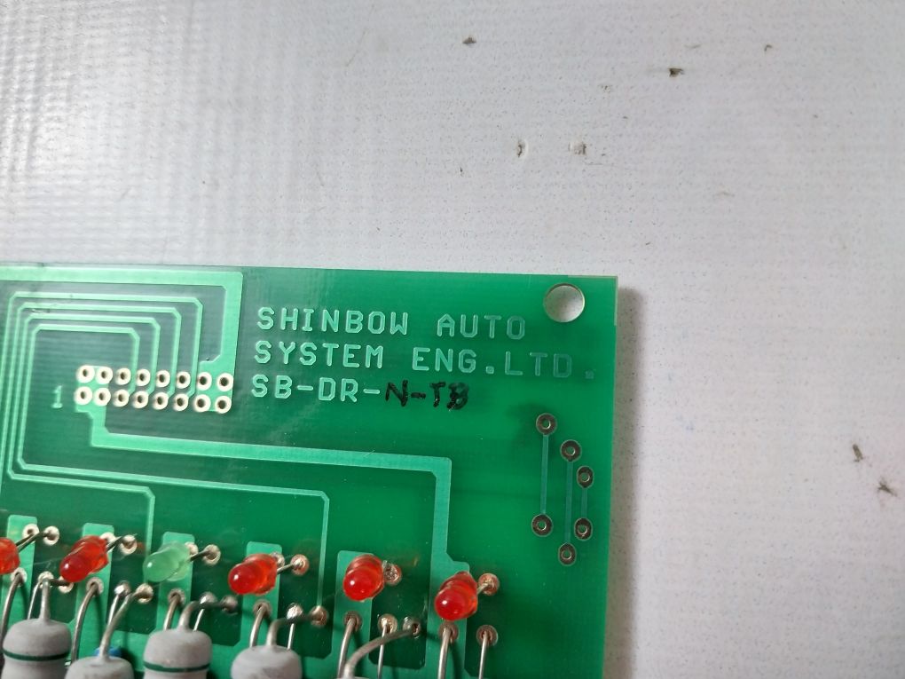 Shinbow Automatic System Sb-dr-n-tb Pcb Card