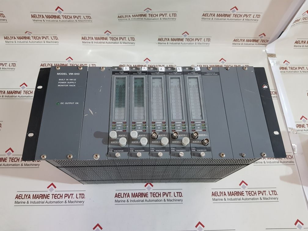 Shinkawa Vm-5H3 Built In Vm-5Z Power Supply Monitor Rack