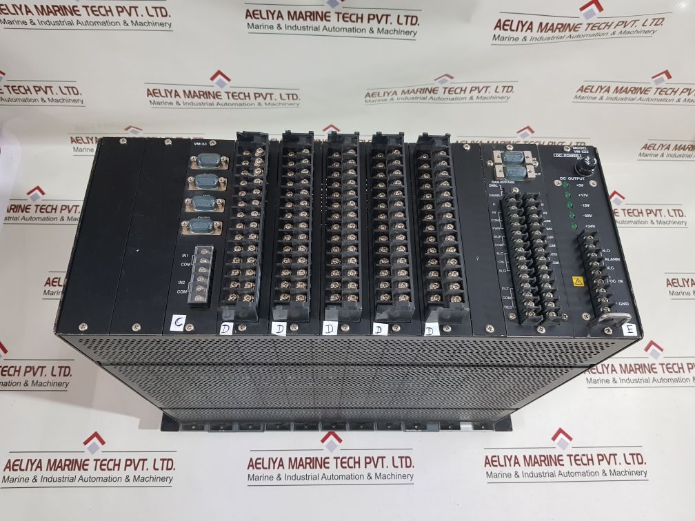 Shinkawa Vm-5H3 Built In Vm-5Z Power Supply Monitor Rack (Not Working)