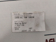 Shinko 02260-27 Bearing Metal 2113 Set