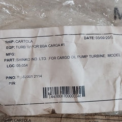 Shinko Rx 2 Turbine Bearing Metal Set 2114