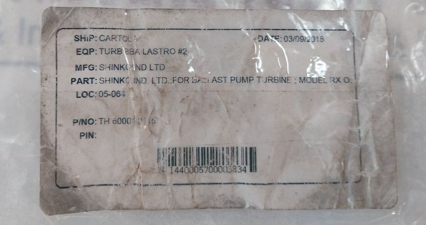 Shinko Rx O Turbine Bearing Metal Set 2115