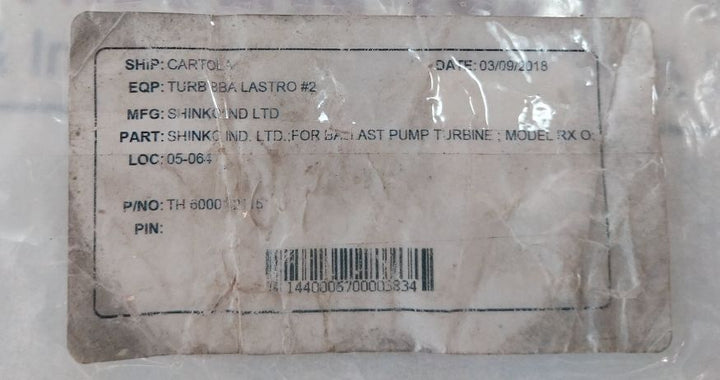 Shinko Rx O Turbine Bearing Metal Set 2115