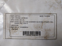 Shinko 7074-12 Governor Valve Liner Gasket 26098