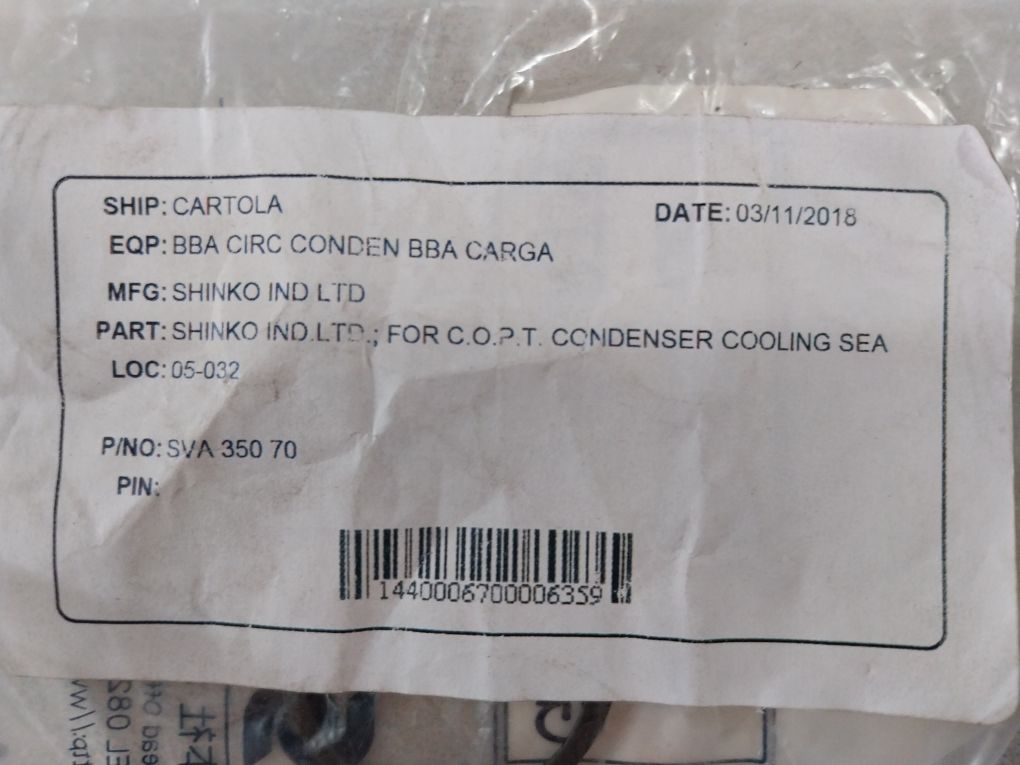 Shinko Sva 350 70 C.O.P.T. Condensate Pump Kit