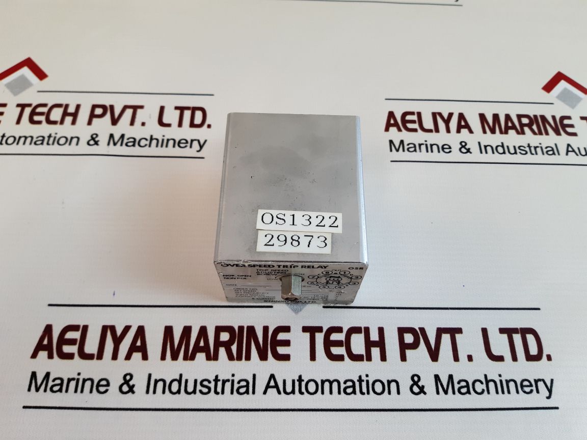 Shinko Osr Over Speed Trip Relay