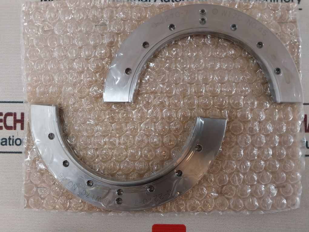 Shinko Q-2270-7 Turbine Thrust Bearing Metal 2117