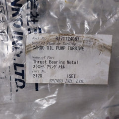 Shinko Thrust Bearing Metal 2120 Set
