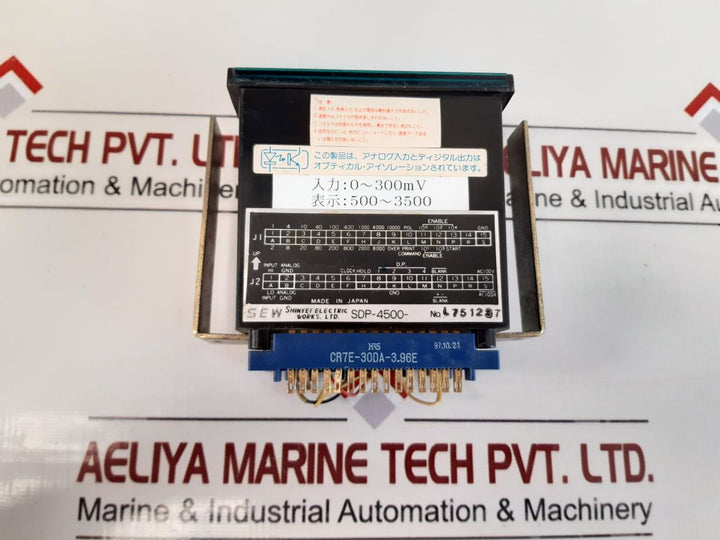 Shinyei Sdp-4500 Digital Panel Meter 300Mv