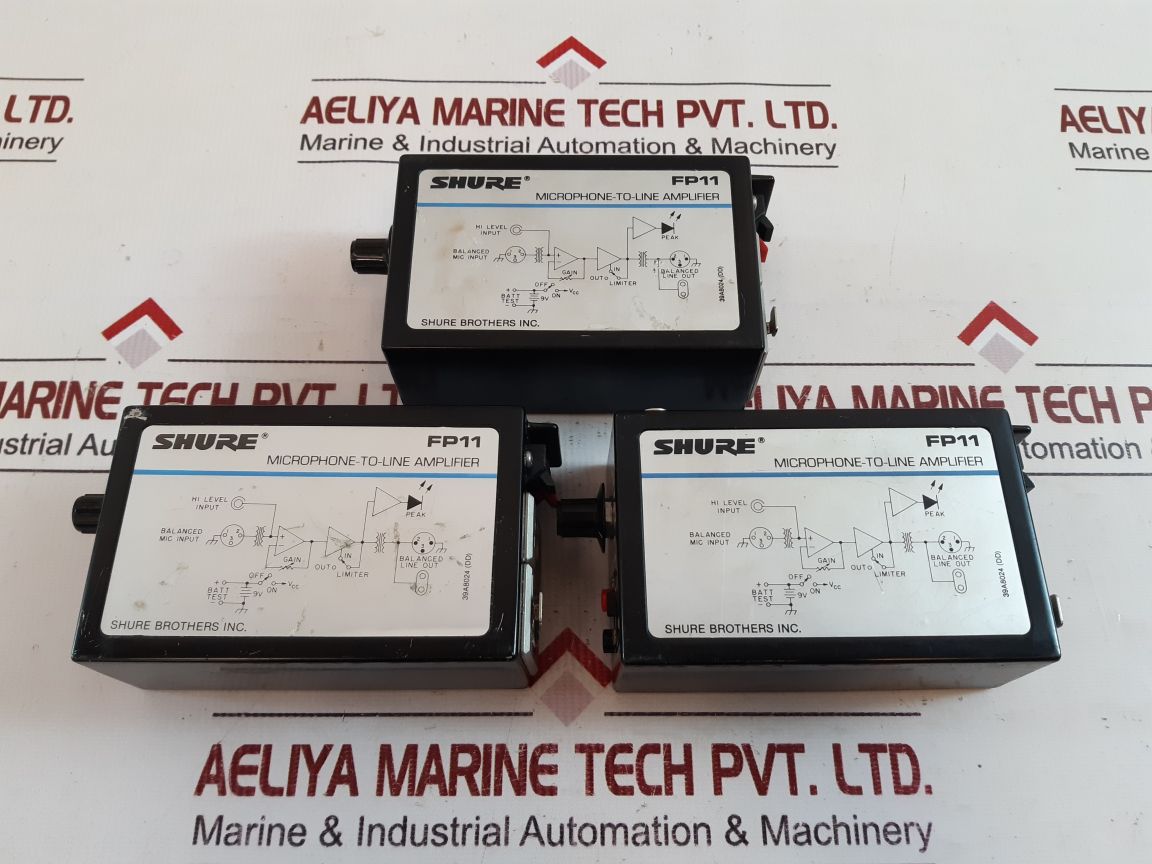 Shure Fp11 Amplifier
