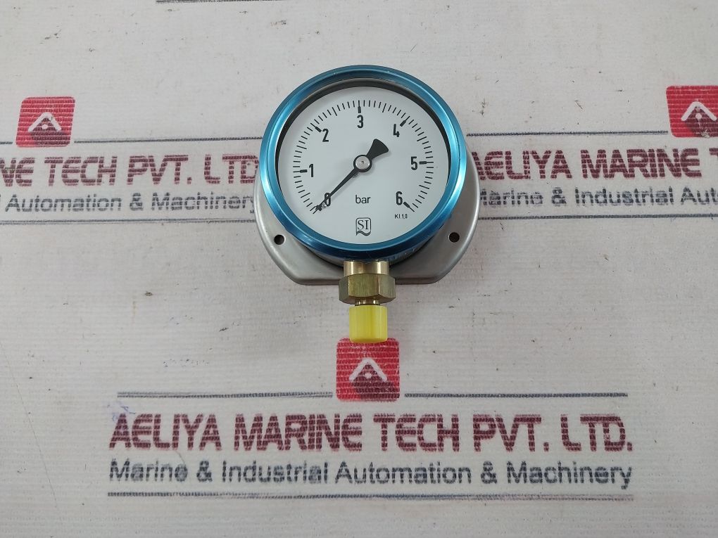 Si 0-6 Bar Pressure Gauge