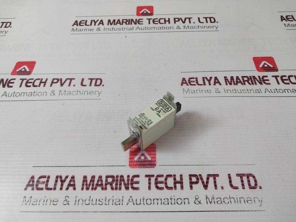 Siba 20 000 13 Fuse Nh 00 Gl/Gg 6A ~500V 120Ka