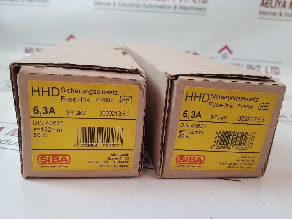 Siba Hv-back-up Fuse