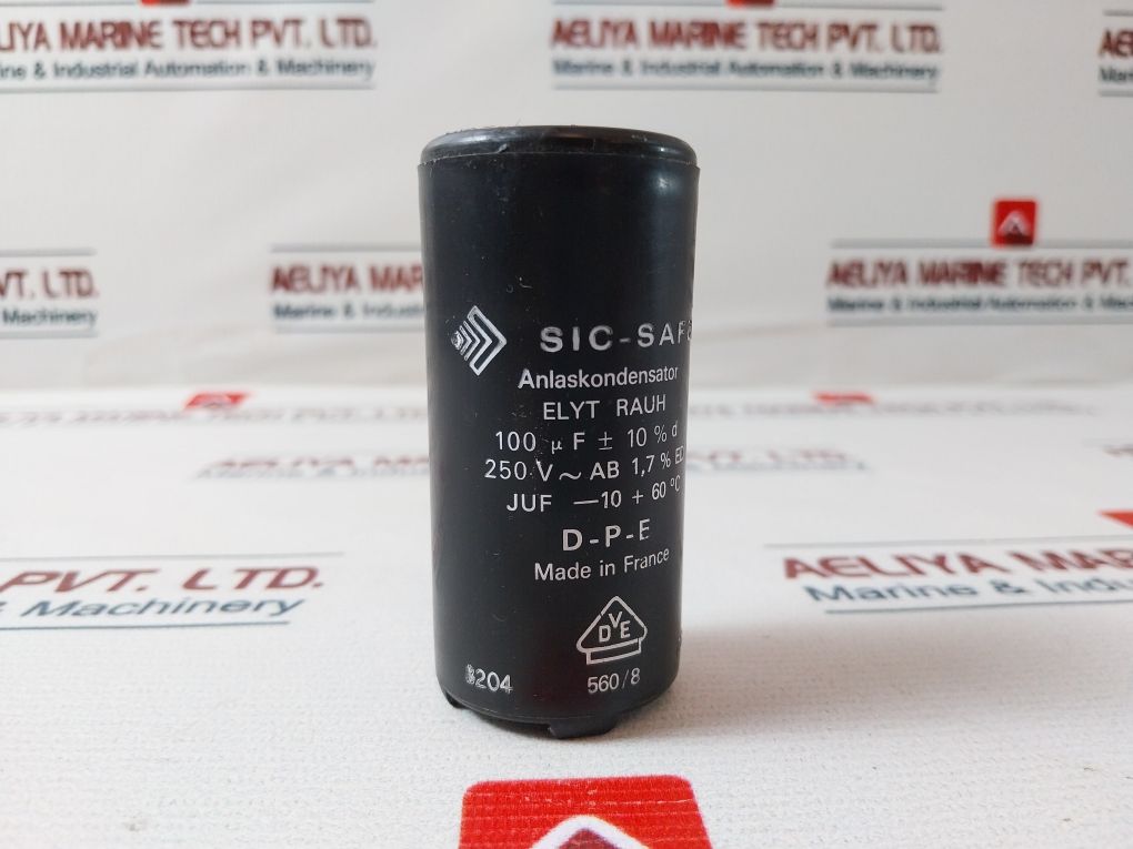 Sic-safco D-p-e Capacitor