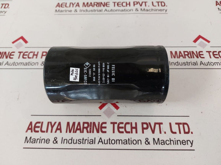 Sic-safco Felsic Di 2500µF-10+20% Capacitor