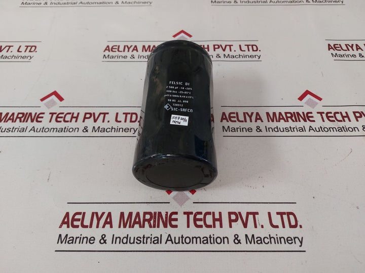 Sic-safco Felsic Di 2500µF-10+20% Capacitor