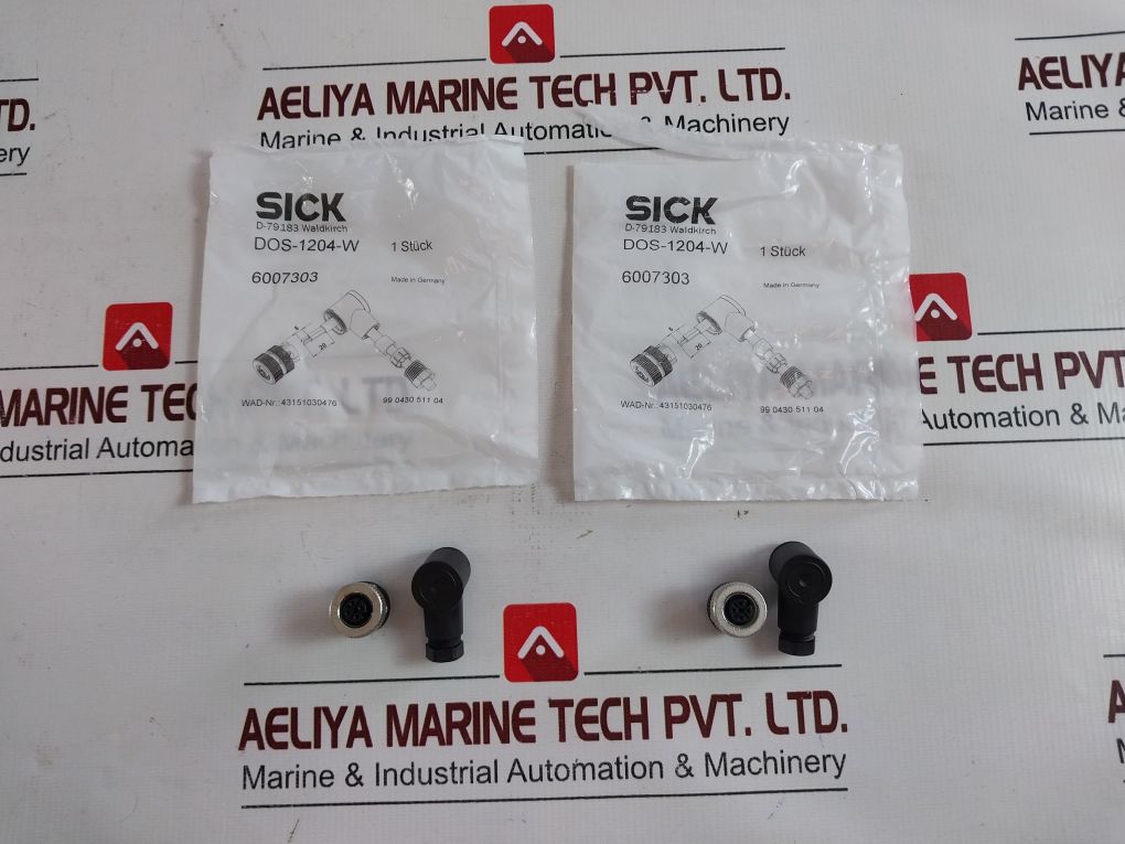 Sick Dos-1204-w Female Connector 6007303