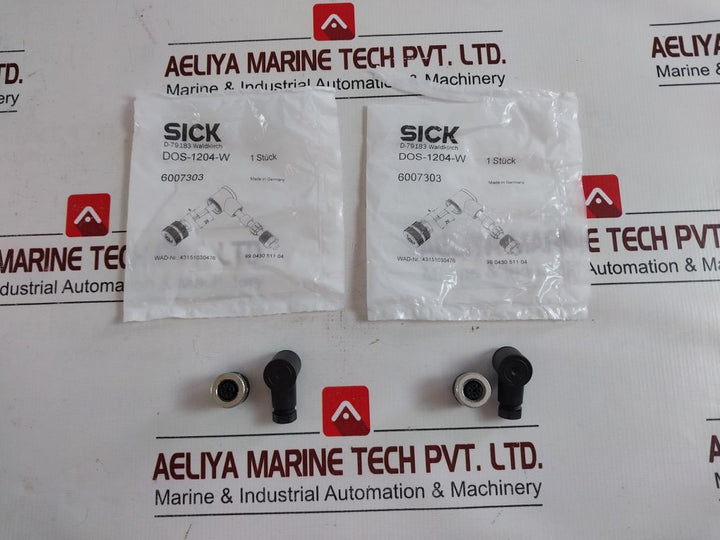 Sick Dos-1204-w Female Connector 6007303