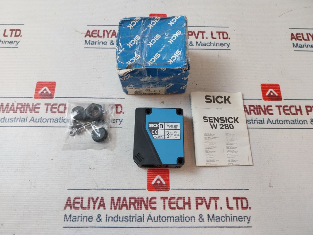 Sick Wl280-s230 Photoelectric Retro-reflective Sensor