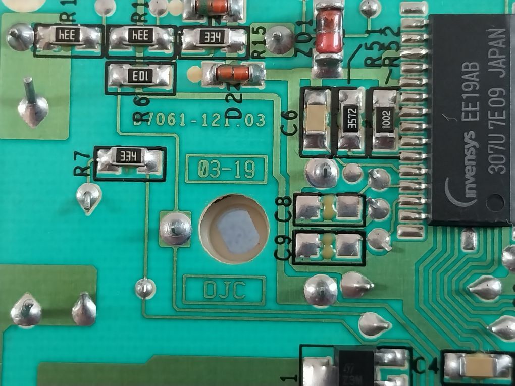 Siebe D7061-121.03 Pcb Card