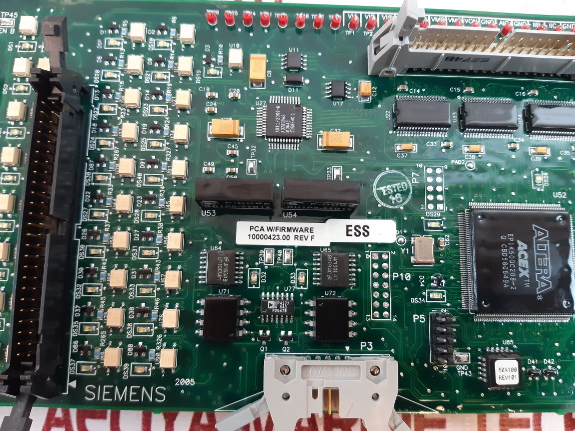 Siemens 10000423.00 Rev F Control Board A1A10000423.00