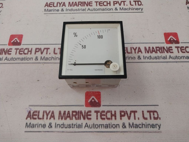Siemens 10V Panel Meter