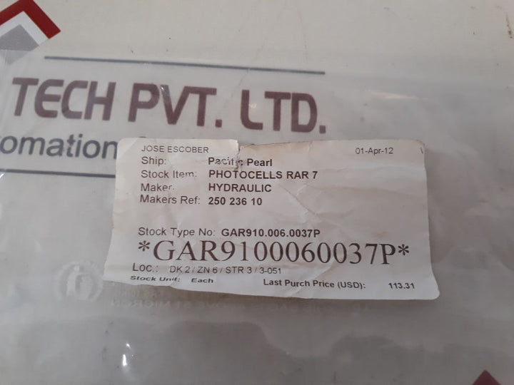 Siemens 1106 Rar9 Flame Detector